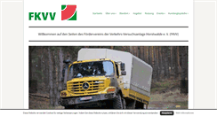 Desktop Screenshot of fkvv.de