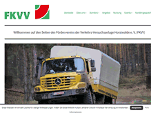Tablet Screenshot of fkvv.de